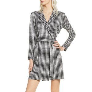 NWT | French Connection Sadira Houndstooth Dress
